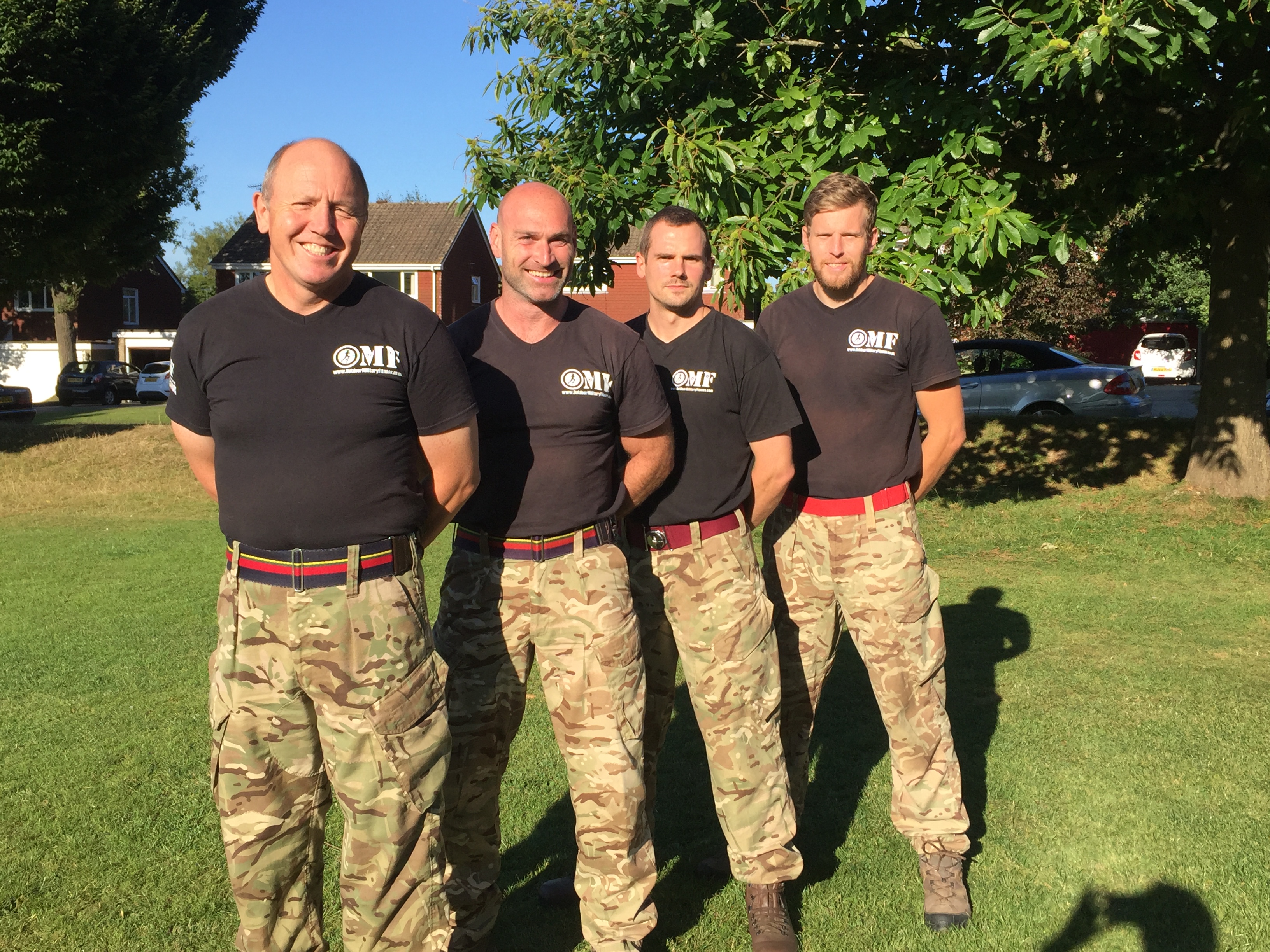 Ex-Military Career with the Outdoor Military Fitness Team
